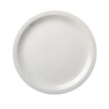 China plate 200 mm white