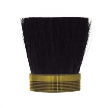 Replacement head for brush with reservoir