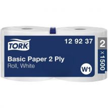 W1 white roll 2-ply 510 m