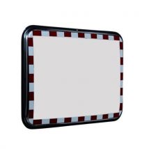 Anti-fog and frost-free mirror with frame 60x80 cm