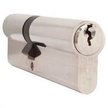 Euro double cylinder 30x40mm nickel