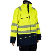Torvik high-vis waterproof parka arc protection yellow xl