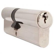 Euro double cylinder 30x35mm nickel