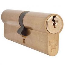Euro double cylinder 45x45mm brass