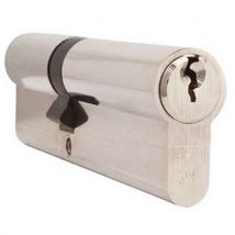 Euro double cylinder 40x40mm nickel