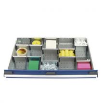 13 Compartment Steel Divider H To Fit 800x525mm 100x125mm by Bott