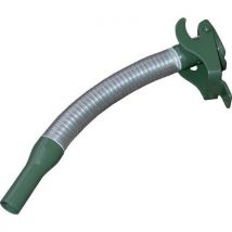 Flexible spout for metal hydrocarbon jerrycan
