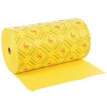 Universal absorbent roll 81cmx91m yellow