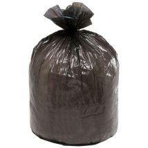Recyclable bin bag - heavy waste - 110 l - black
