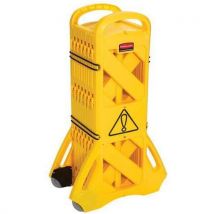 High Visibility Lightweight Portable 4m Mobile Barrier by Rubbermaid