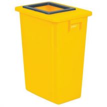 Yellow selective sorting bin - 60 l - probbax