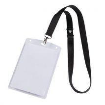 10 a6 badge pockets + 12 printable inserts + 10 lanyards