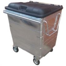 Galvanised Steel Wheelie Bin 770 L
