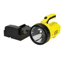 Rechargeable 5-w led spotlight + wall charging base kit