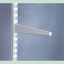 Elfa bracket for solid shelving 170mm white