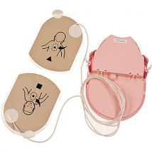 X2 defibrillator pad accessory - samaritan heartsine - pink