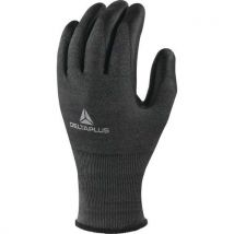 Deltanocut pu coated palm knitted gloves - gauge 18 - 10