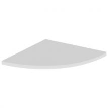Grey desktop overall width: 80 cm overall depth: 80 cm