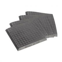 Anti-fatigue floor tiles for dry environmentsdotsblack