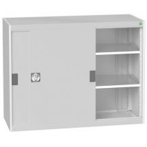 Bott - Light grey cubio sliding door cupboard 1000x1300x525mm