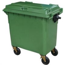 Green Wheeled Bin 770 L