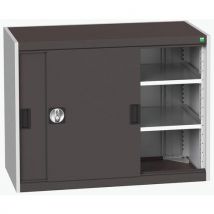 Bott - Dark grey cubio sliding door cupboard 800x1050x525mm