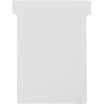 Nobo t-cards size 1.5 white