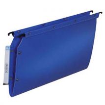 V-base cabinet suspension file polypro blue