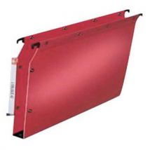 30base cabinet suspension file polypro red