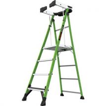 4 tread platform fibreglass ladder - little giant fortress