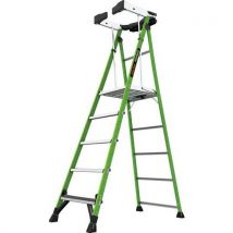 5 tread platform fibreglass ladder - little giant fortress