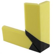 Amortiflex foam protector for right-angle corners