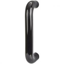 Straight pull handle300 x 34mmbolt fixingblack ebony