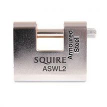 Squire armoured steel shutter lock 80mm