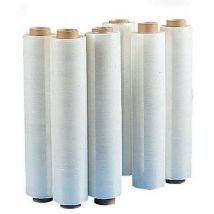 6 Rolls of 20 Micron Wide Clear Blown Film LxW 300mx400mm