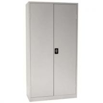 2000 cabinet with swing doors 100x195 cm grey