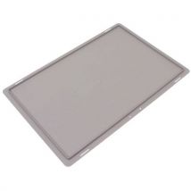 Removable lid 600 x 400 mm grey