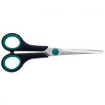 Softgrip scissors total length: 18 steel blade