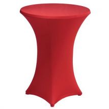 Pedestal tablecloth 70x80x85 red