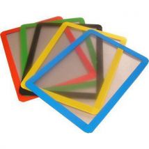 A4 Yellow frames4docs Self Adhesive Frames Pack of 10