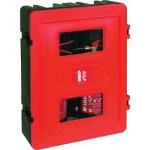 Double Fire Extinguisher Cabinet HxWxD 730x560x255mm