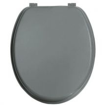 Magma grey wooden hdf toilet seat - arvix