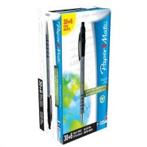 Paper mate flexgrip ultra retractable 1.0-mm tip - black