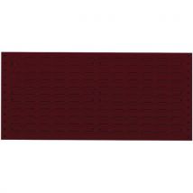 Bott red horizontal louvre panel 457x1050mm