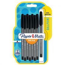 Inkjoy 100 cap wrap ballpoint pen with cap black