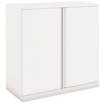 Bisley essentials cupboard 1 shelf 1085x800x470mm white