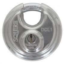 Squire disc padlock 70mm keyed alike