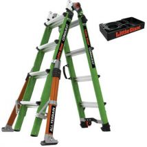 4 tread professional fibreglass ladder - little giant grp