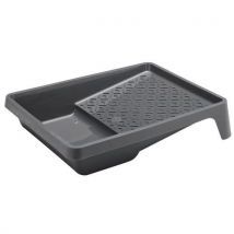 Flat paint tray black width 180 mm