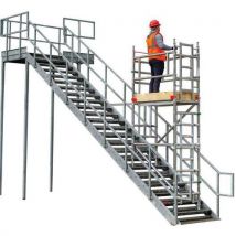 Aluminium industrial staircase tower - tb davies stair-tower